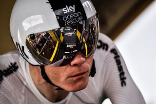 Chris Froome (Team Sky) stage 20 Tour de France