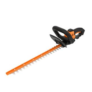 A WORX WG261.9 hedge trimmer