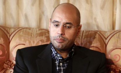 Moammar Gadhafi's eldest son, Saif al-Islam