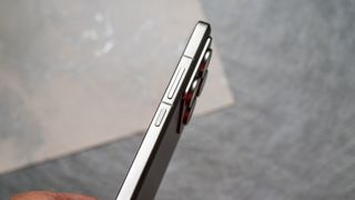 Xiaomi 14T Pro side view with power button and volume rocker