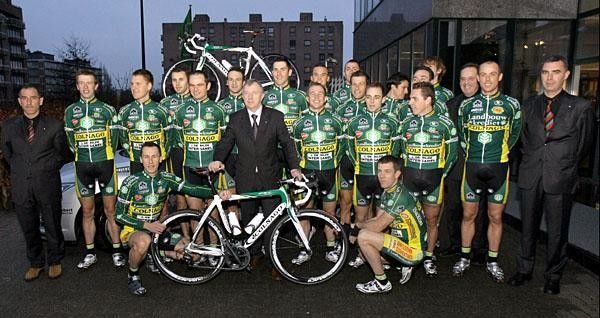 The team in Anderlecht.