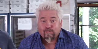 guy fieri mouth full diners drive-ins and dives