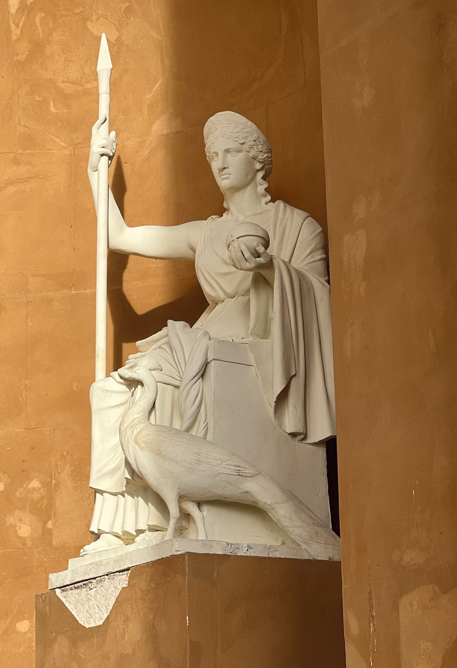 South Front Portico Statue Juno