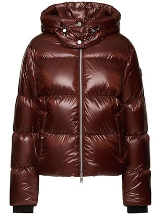 Moonstone Nylon Down Jacket - Moose Knuckles - Women | Luisaviaroma