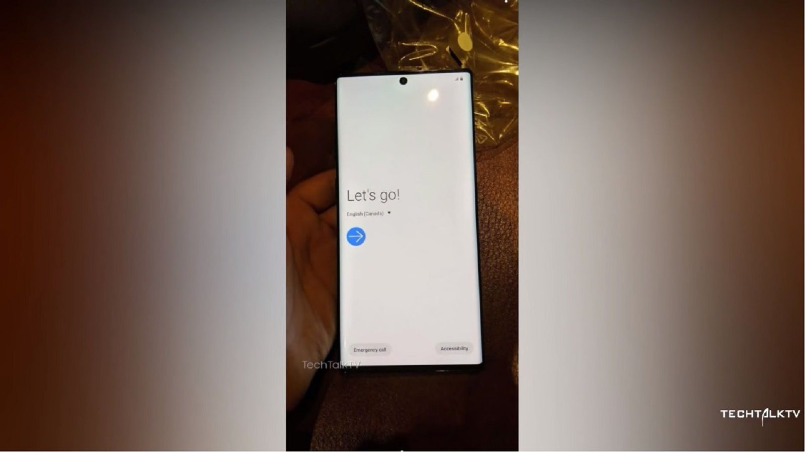 Is this the Samsung Galaxy Note 10 Plus? This might be the first look