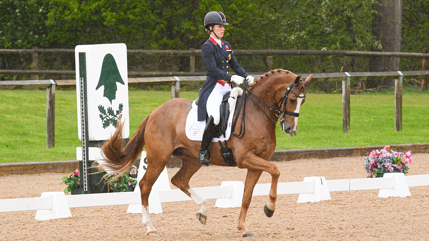 Charlotte Dujardin and Gio at Wellington CDI3*