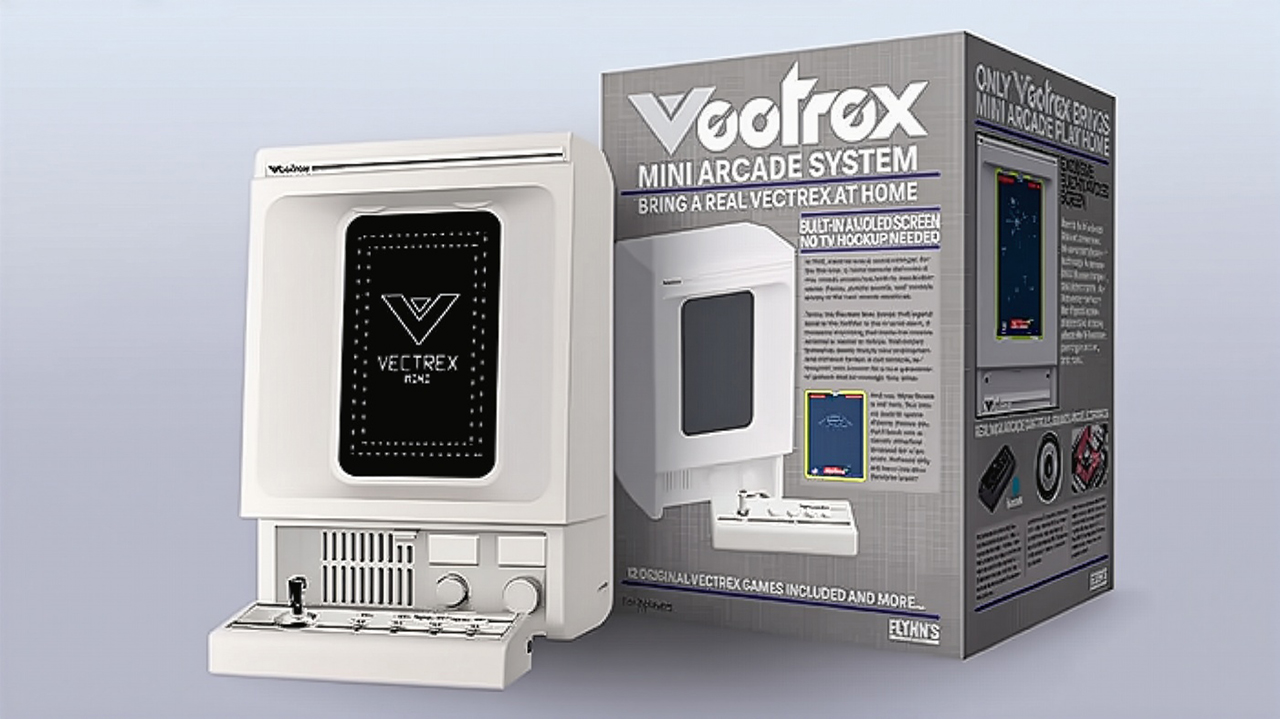 Vectrex Mini games console