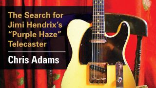 Chris Adams The Grail Guitar: The Search For Jimi Hendrix’s ‘Purple Haze’ Telecaster book cover