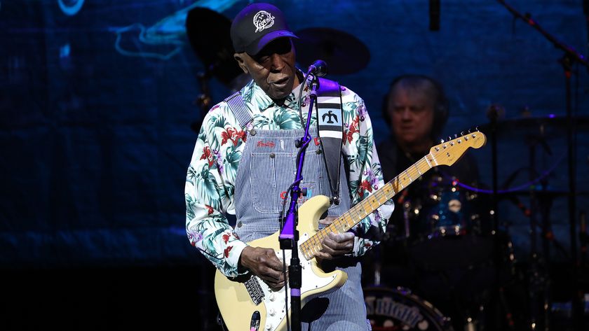 Buddy Guy performs at Massey Hall on April 19, 2024 in Toronto, Ontario