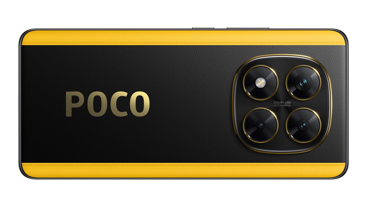 Poco X7 product image on a white background