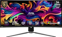 MSI MAG 341CQP QD-OLED Curved Gaming Monitor