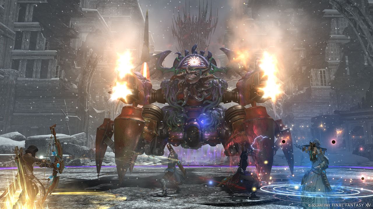 Pictures previewing patch 7.5 of Final Fantasy 14: Dawntrail.