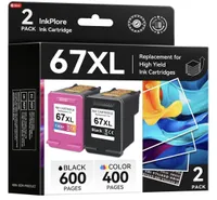 Inkplore  67XL Ink Cartridges 