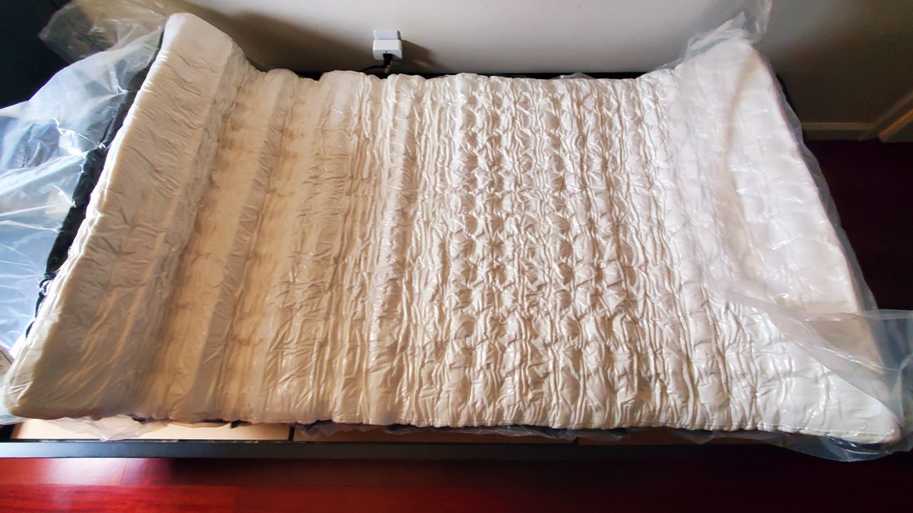 Allswell mattress review: setup process