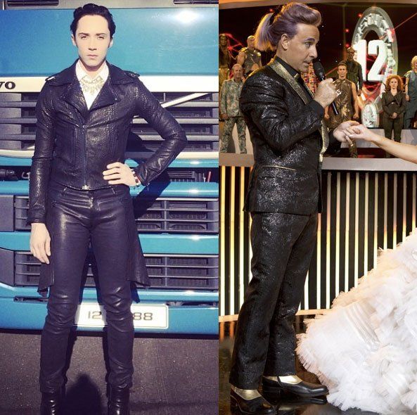 Olympian Johnny Weir Cites The Hunger Games As Fashion Inspiration(00)