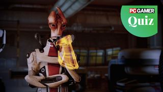 Mordin Solus thinking in Mass Effect Legendary Edition.