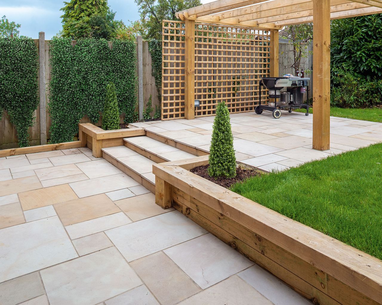 Lshaped patio ideas 10 ways to transform your paved space Gardeningetc