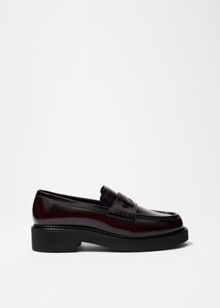 Chunky Leather Loafers