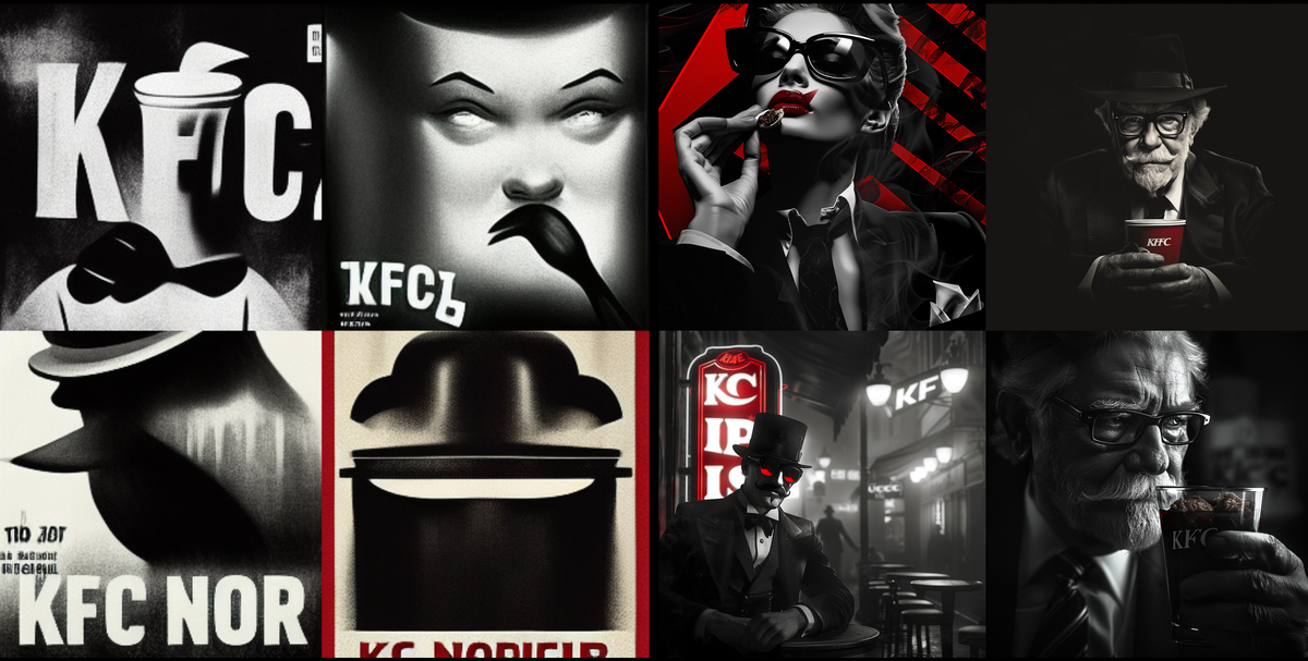 AI-generated ads for famous brands