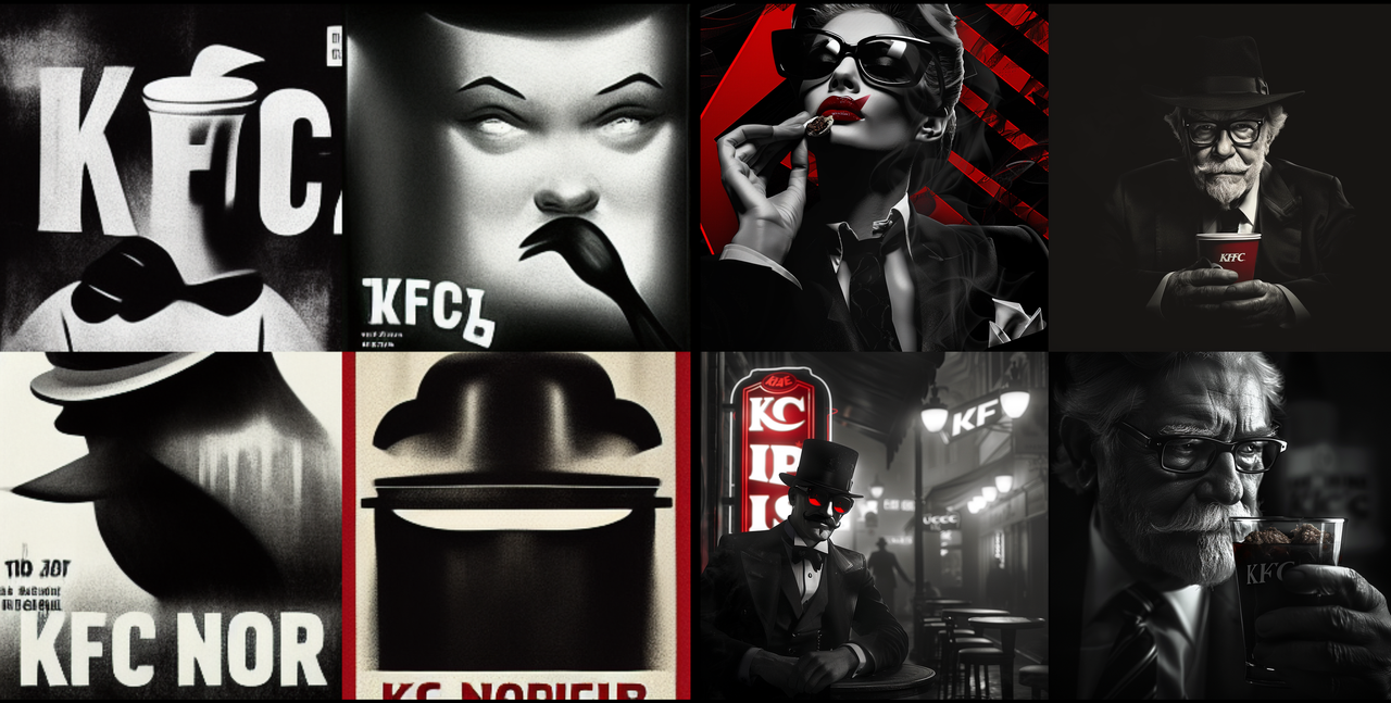 AI-generated ads for famous brands