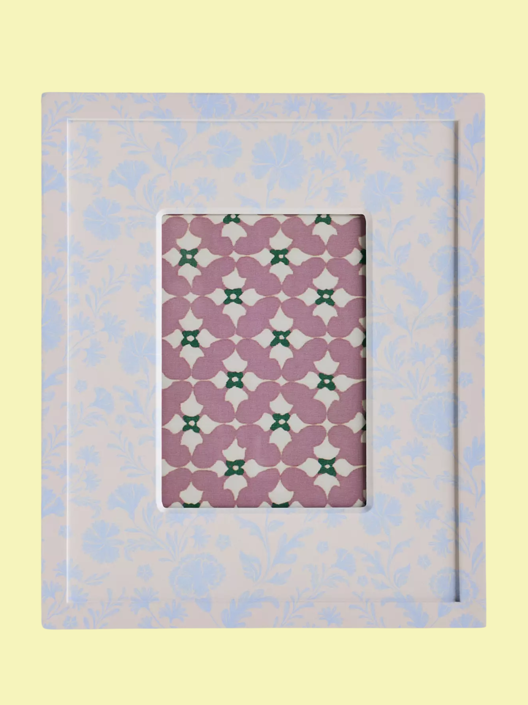 A pattern drenched frame from Anthropologie