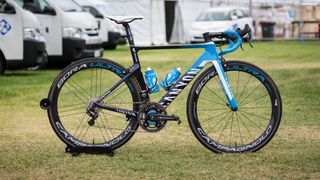 Movistar's bikes are mostly unchanged for 2018