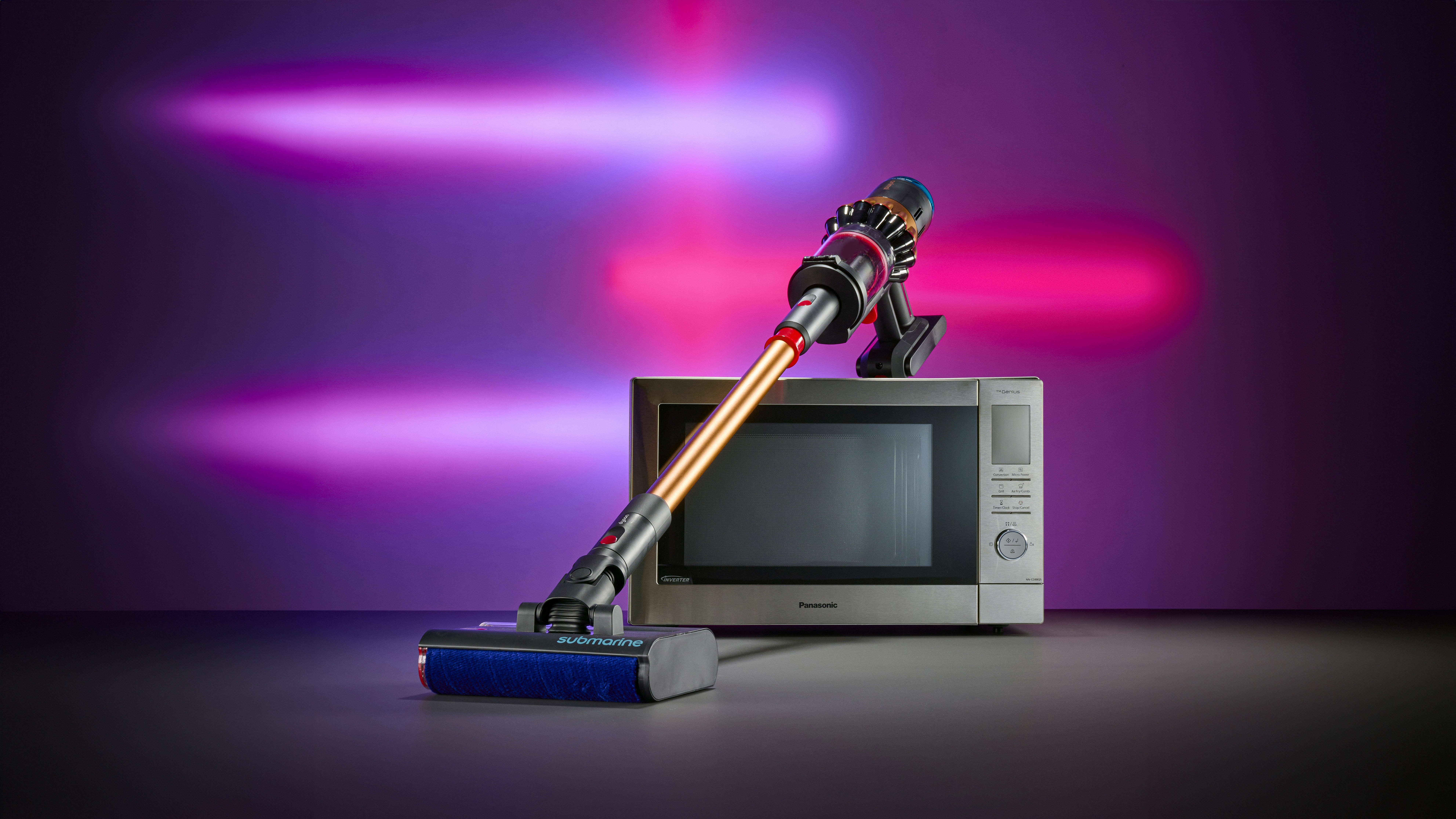 Vacuum and microwave