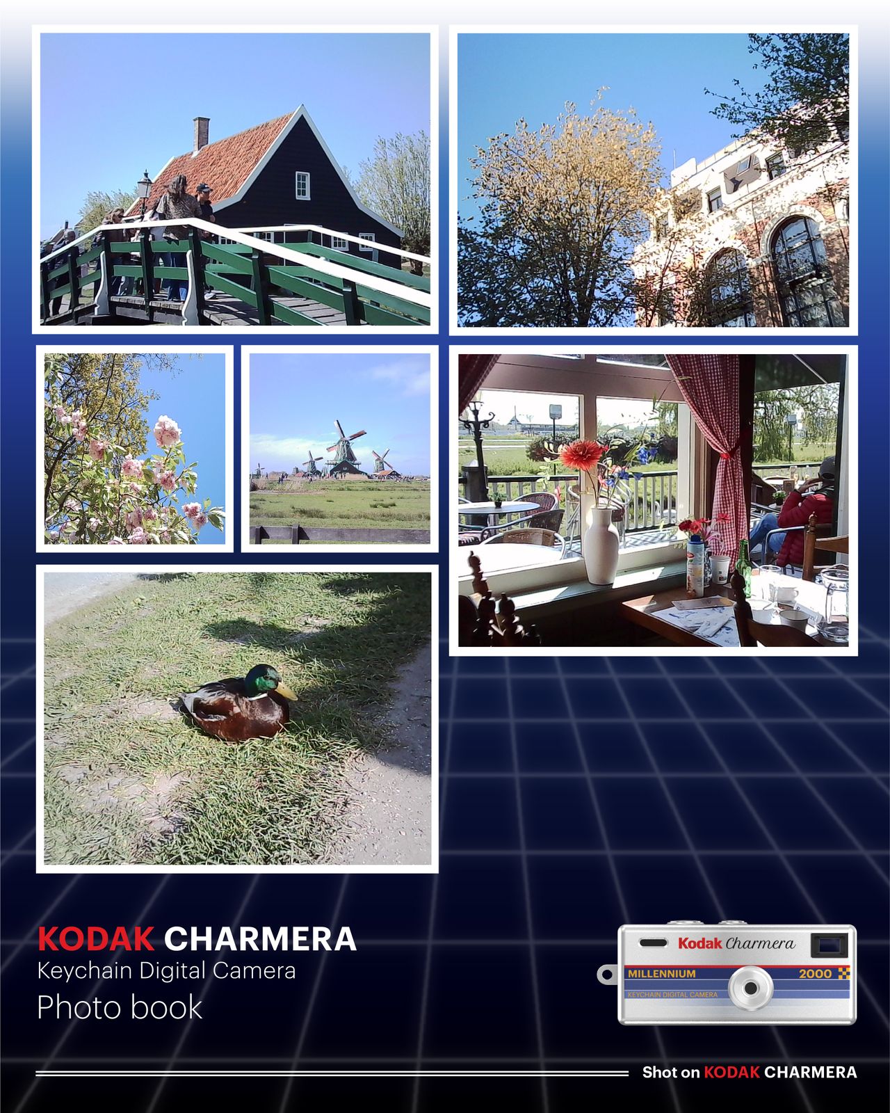 Sample images from the Kodak Charmera Millennium Edition