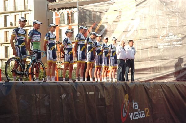 Vacansoleil-DCM prepare for the 2012 Vuelta a Espana