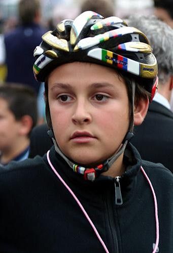 Paolo Bettini's nephew.