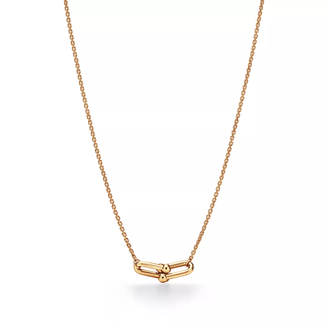 Tiffany &amp;amp; Co., Tiffany HardWear Small Double Link Pendant in Yellow Gold