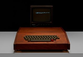 An Apple-1 model that sold for half a million dollars.