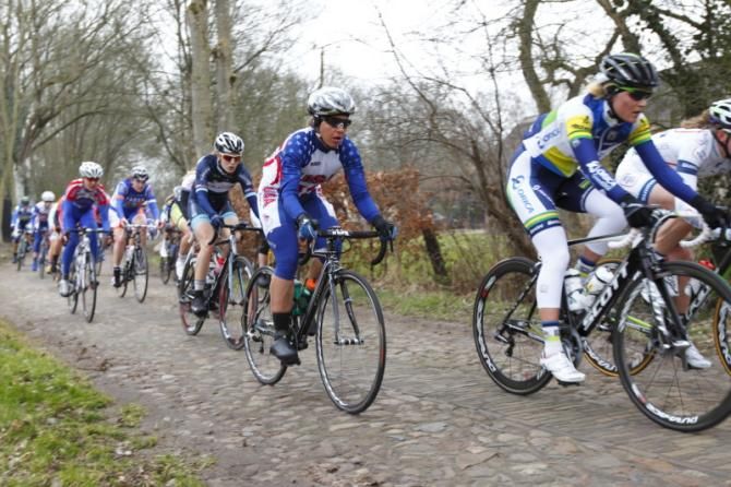 The cobbles feature 5 times in this race, although the stretch is only about 200 metres long