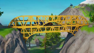 Fortnite Green, Yellow, and Red Steel Bridge locations ...