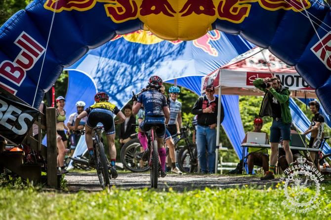 Selene Yeager pulls ahead of Cheryl Sornson to get the Stage 7 win