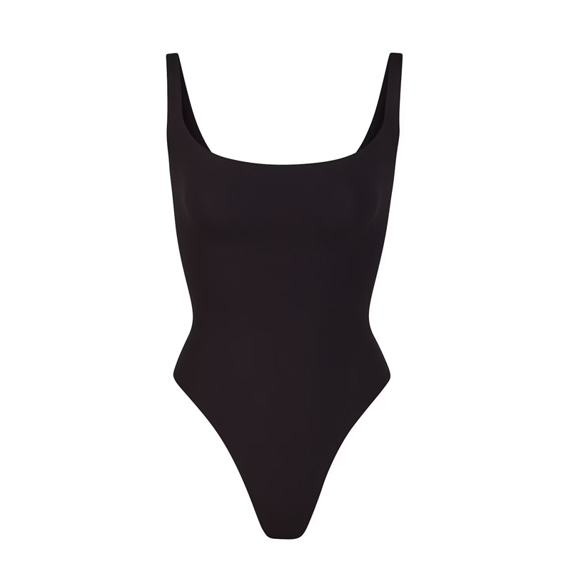 black fits everybody body suit, skims