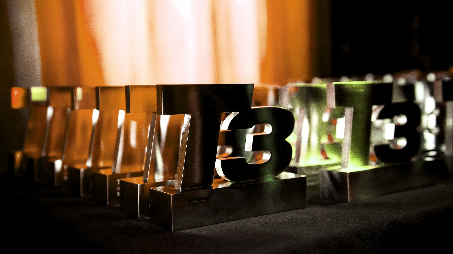 T3 Awards trophies