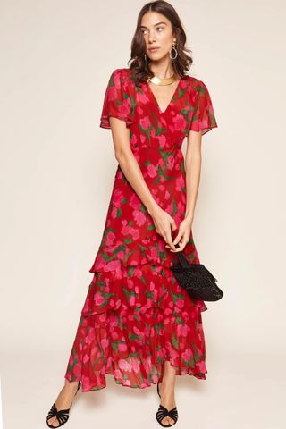 Gilly - Fontainhas Floral Red
