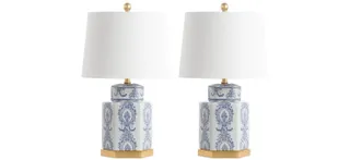 Raymour & Flanigan Myla Table Lamp Set