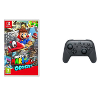 Nintendo Switch Pro controller and Super Mario Odysseynow £91.99 at Amazon