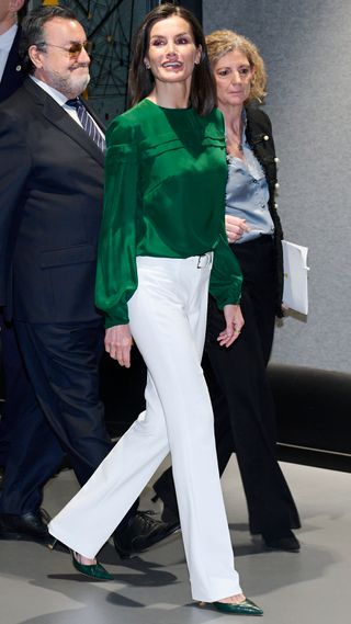 Queen Letizia of Spain attends the DISCAPNET Awards