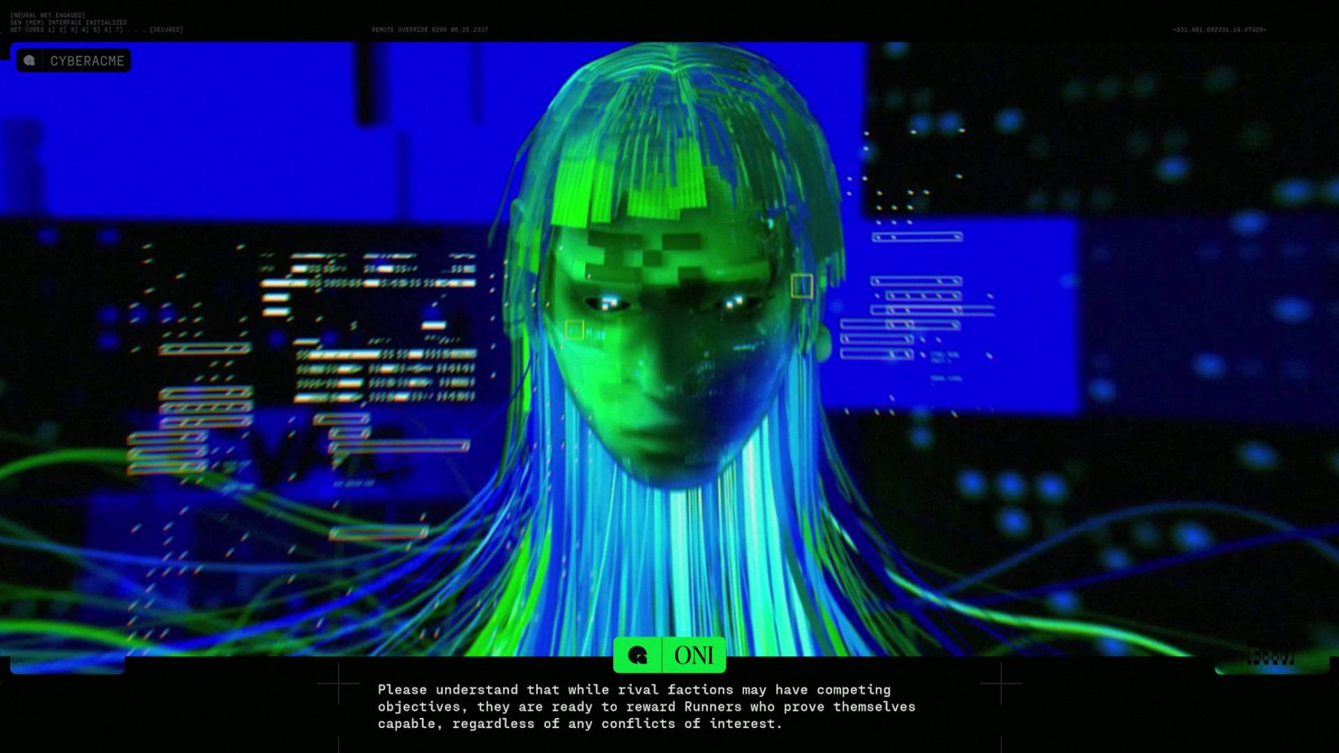 Marathon factions ONI agent for CyberAcme