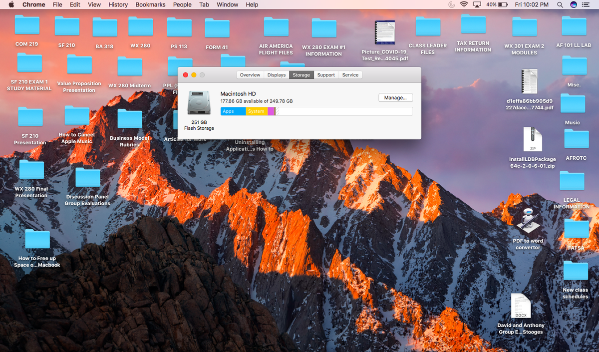 how to free up space on macbook air 2014