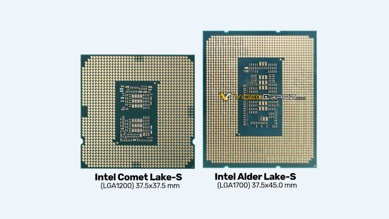 Intel's Alder Lake-S CPU pictured, Designed for Intel's Future LGA1700  Socket