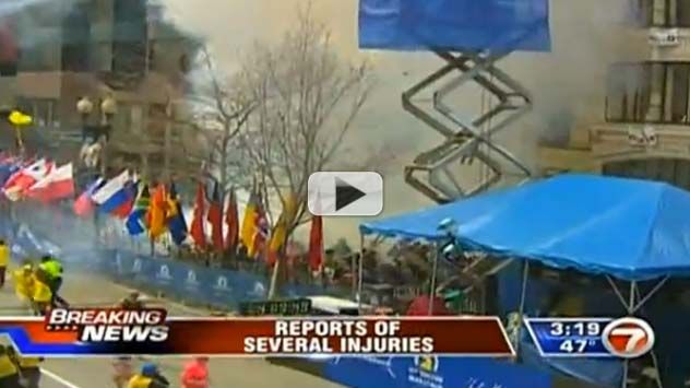 Explosions Near Finish Line of Boston Marathon