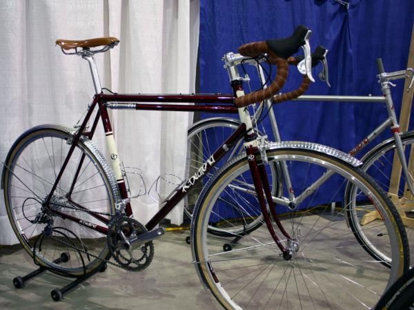 Former Serotta builder Kelly Bedford made the trip to NAHBS from upstate New York for a second year.