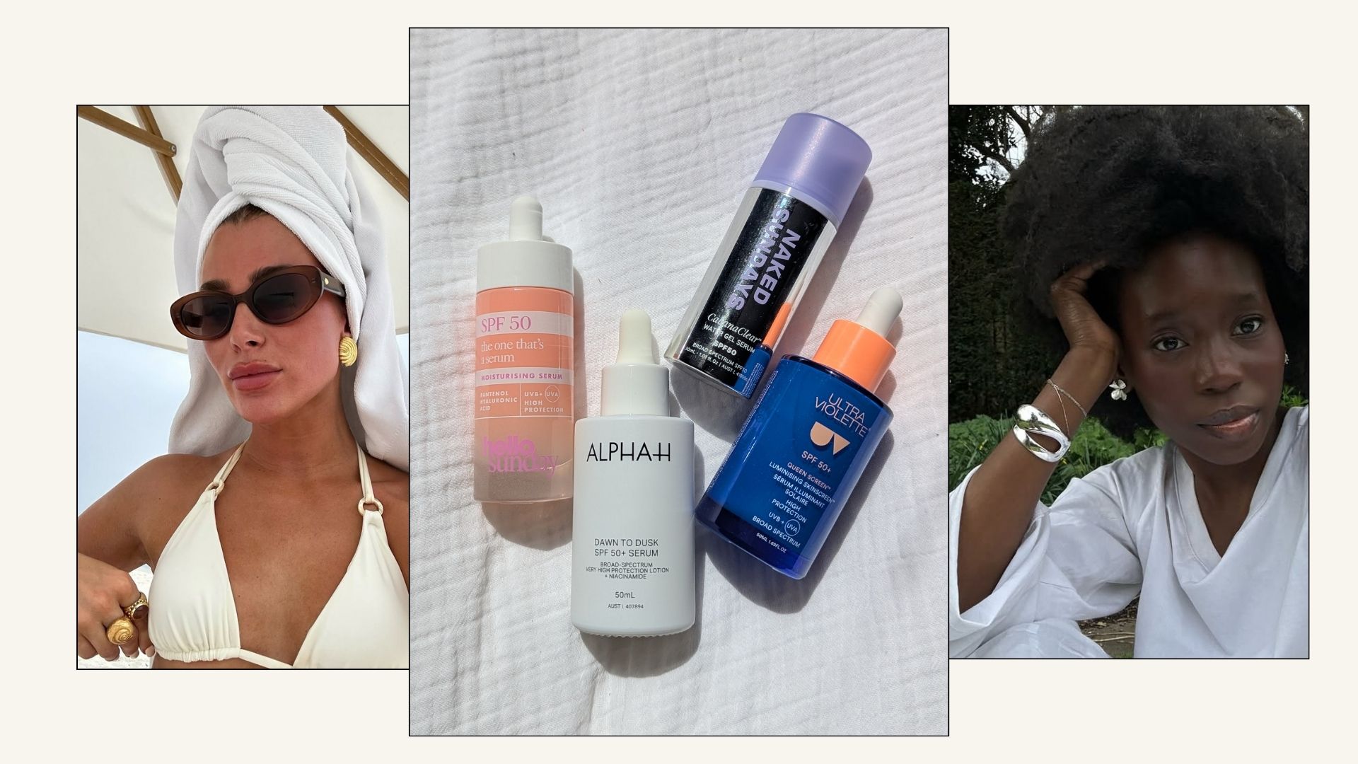 Best Serum Sunscreens, @yasmindevonport_, @daniellejinadu