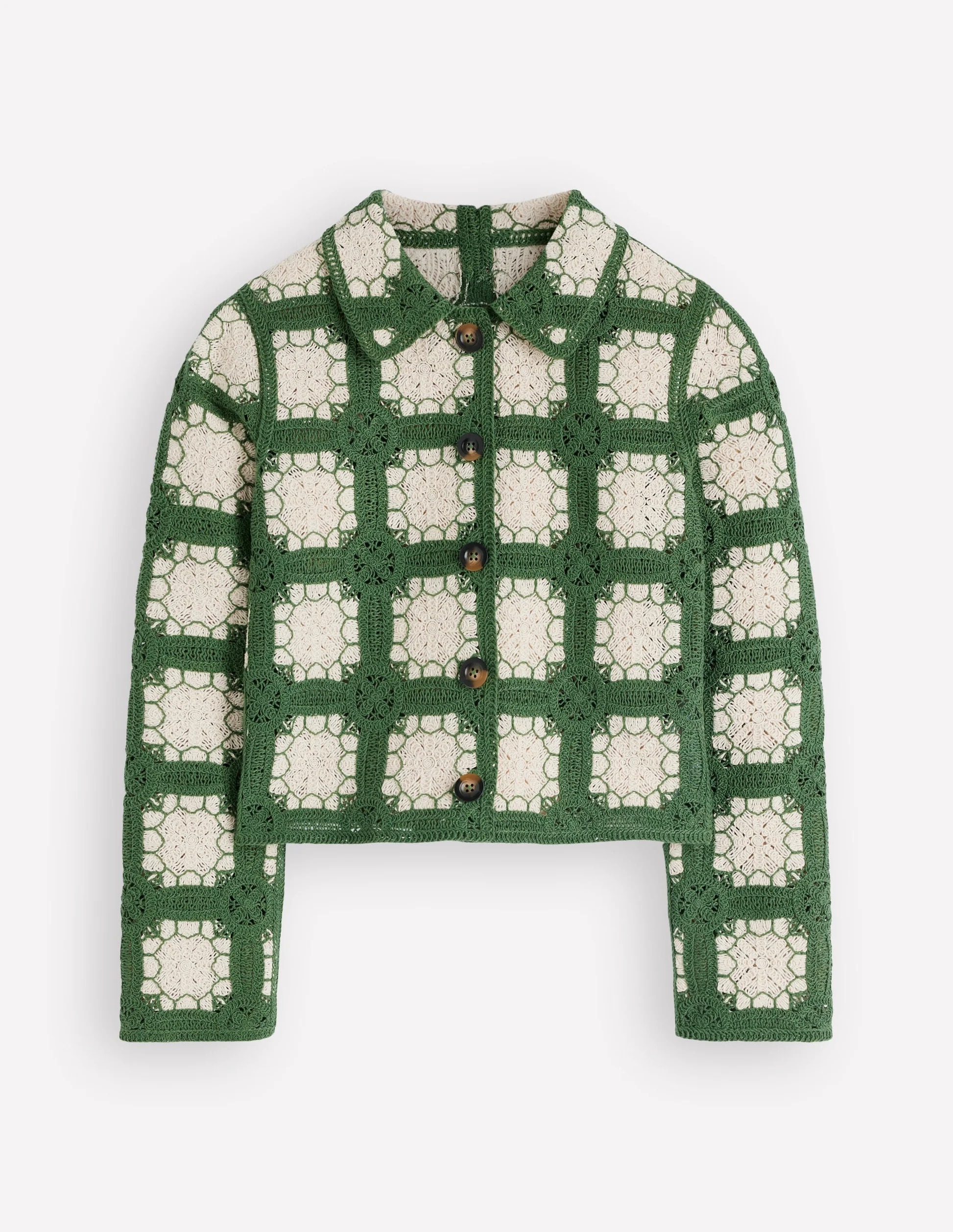 Crochet Jacket-Multi