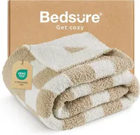 Bedsure Checkered Throw Blanket