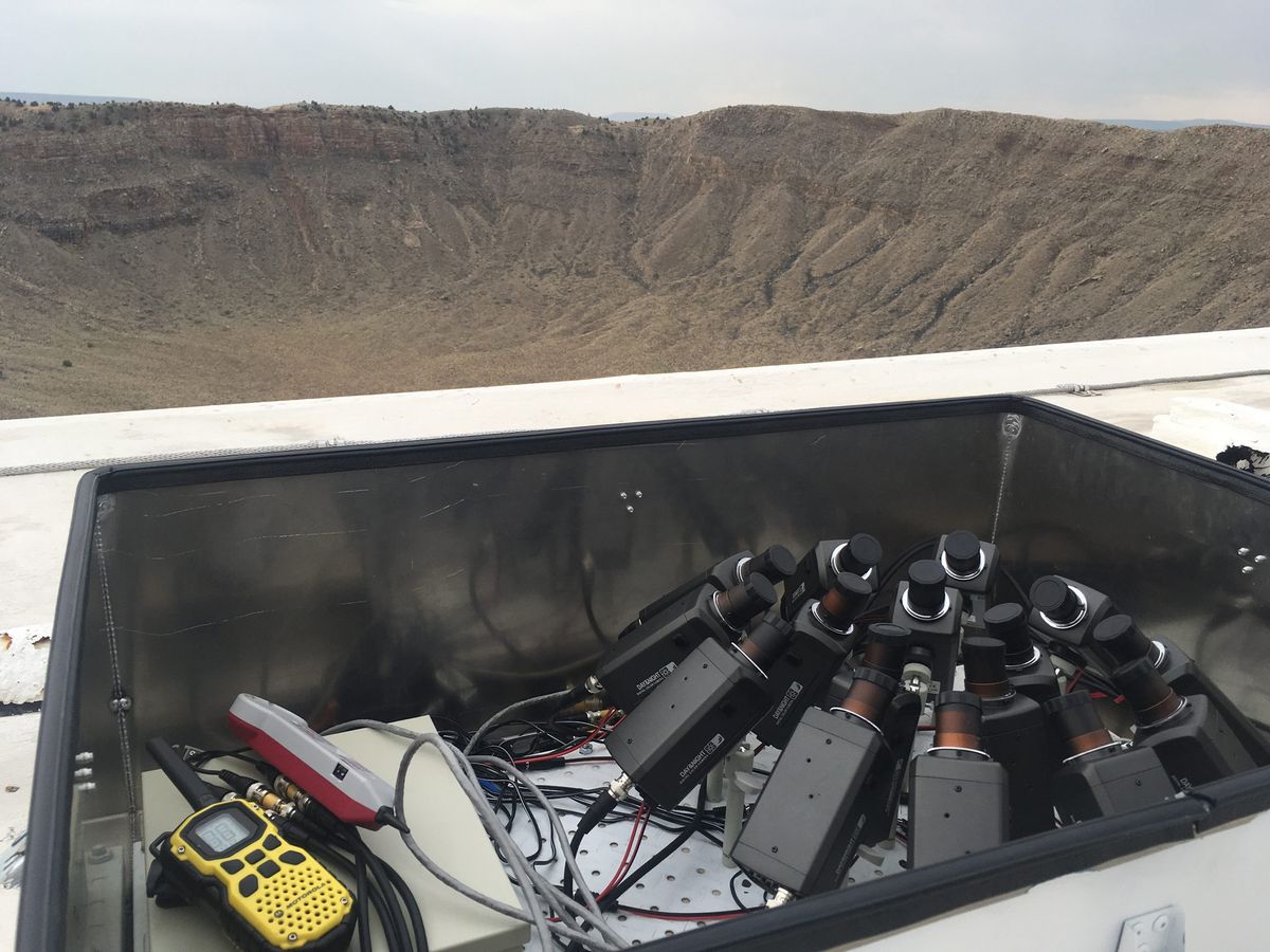 New Cameras to Track Perseid Meteor Shower from Meteor Crater Space